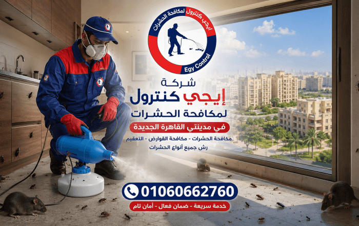 شركة مكافحة حشرات في مدينتي