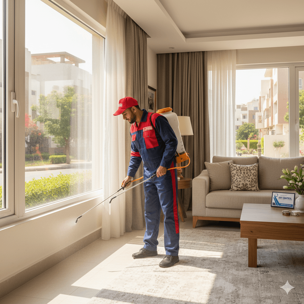 مكافحة الحشرات في حي الأشجار