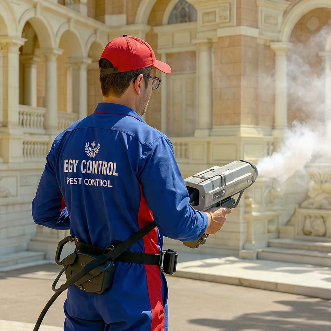 ابادة الحشرات في سرايا القبة