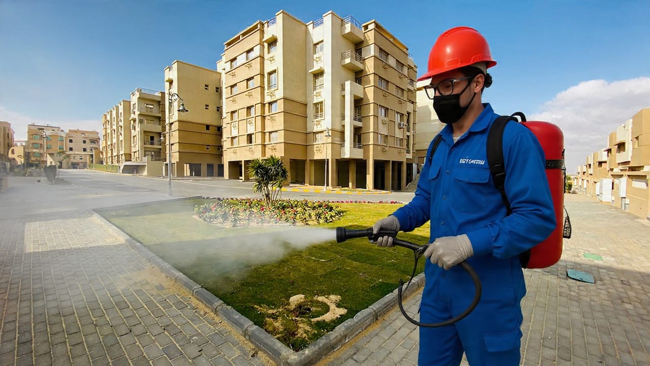 ابادة الحشرات في كمبوند اصاله