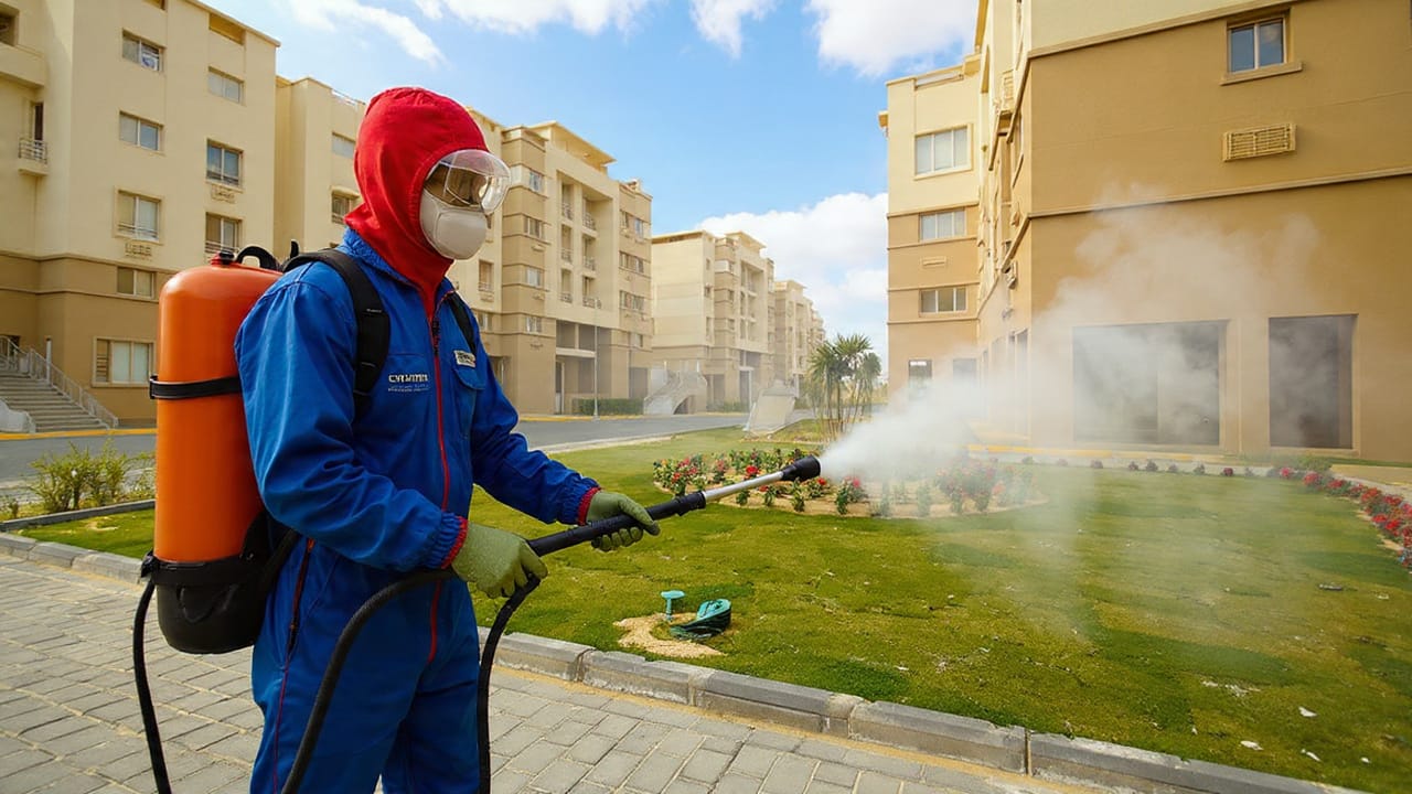 افضل شركة مكافحة حشرات في كمبوند اصاله