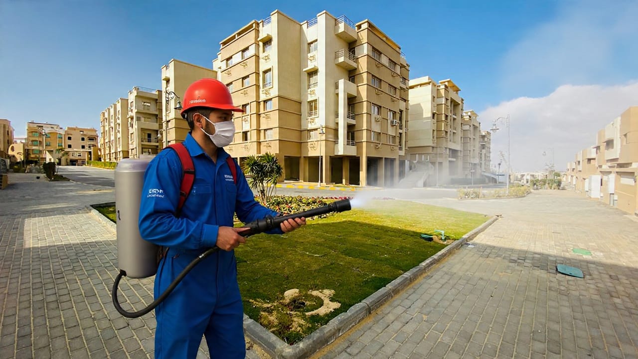 مكافحة حشرات فى كمبوند اصاله