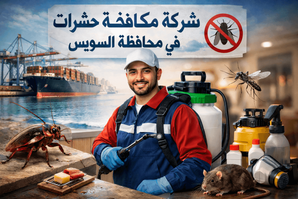 شركة مكافحة حشرات في السويس