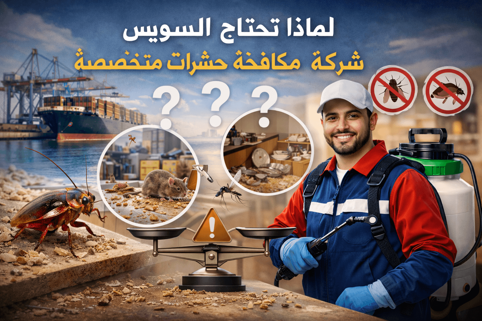 شركة مكافحة حشرات متخصصة