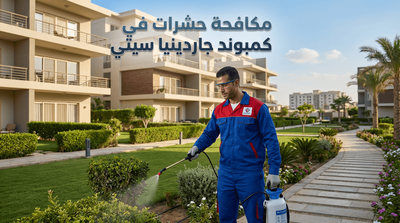 أفضل شركة مكافحة حشرات في كمبوند جاردينيا سيتي