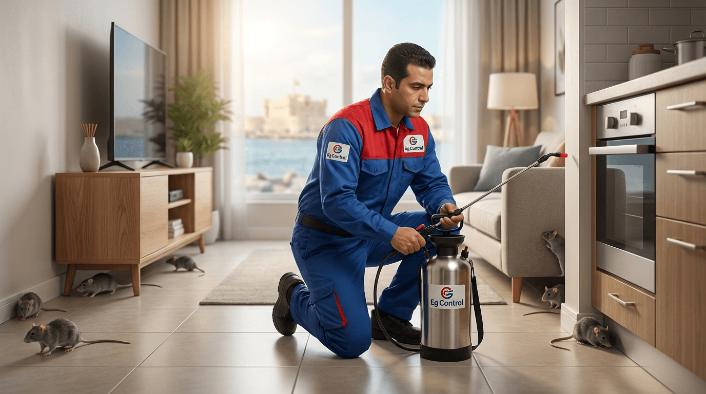 مكافحة فئران في سبورتنج