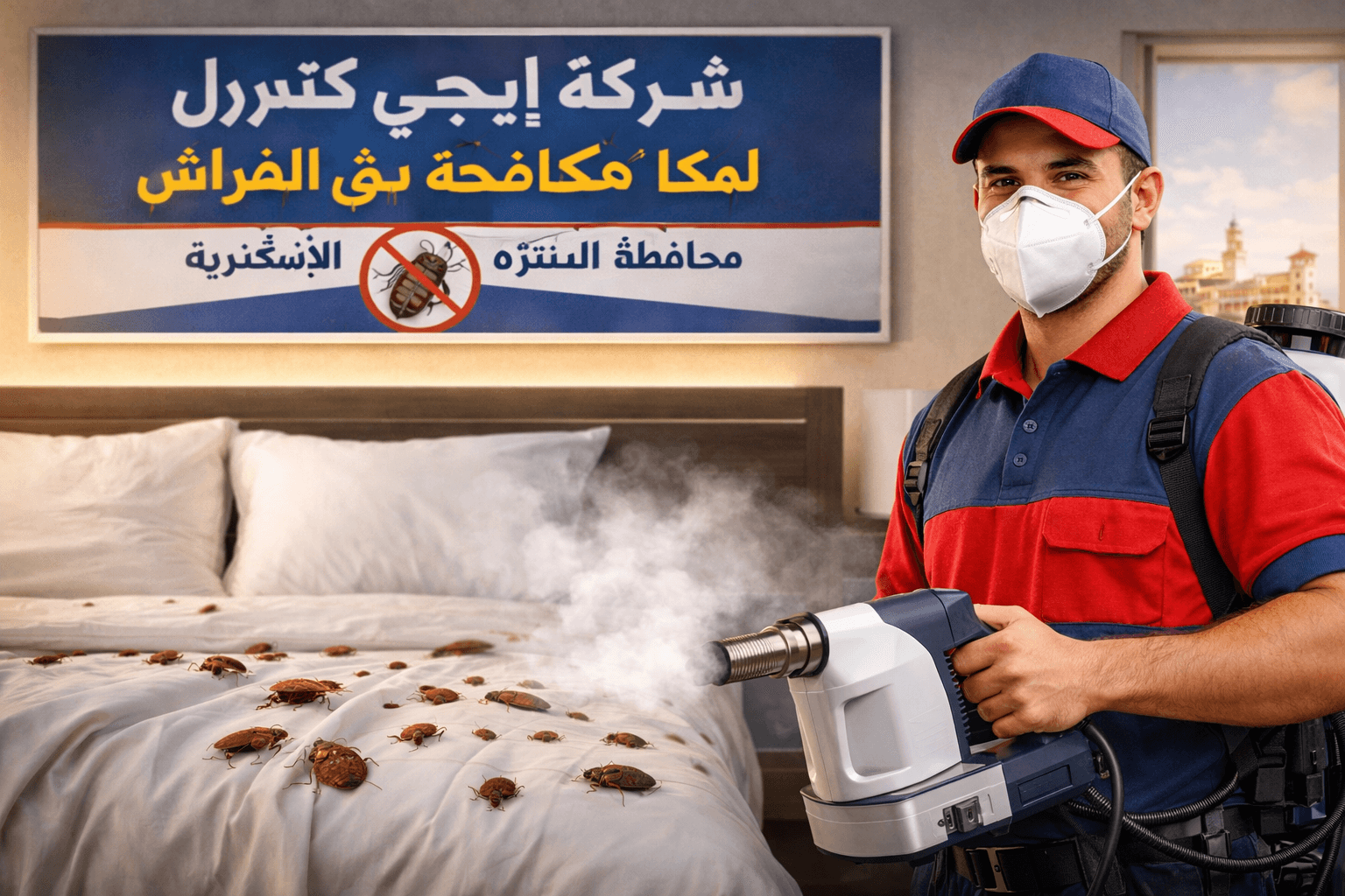 افضل شركة رش حشرات المنتزه