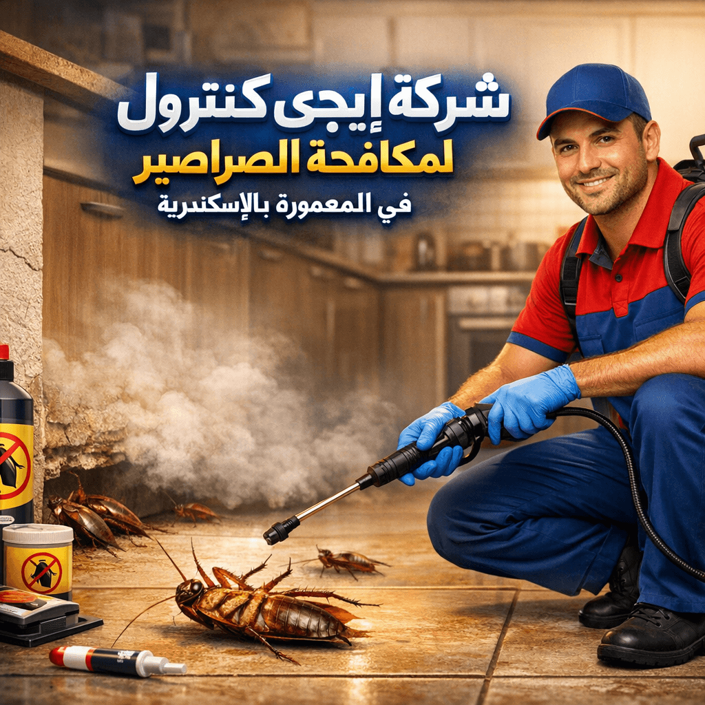 مكافحة الصراصير في المعمورة