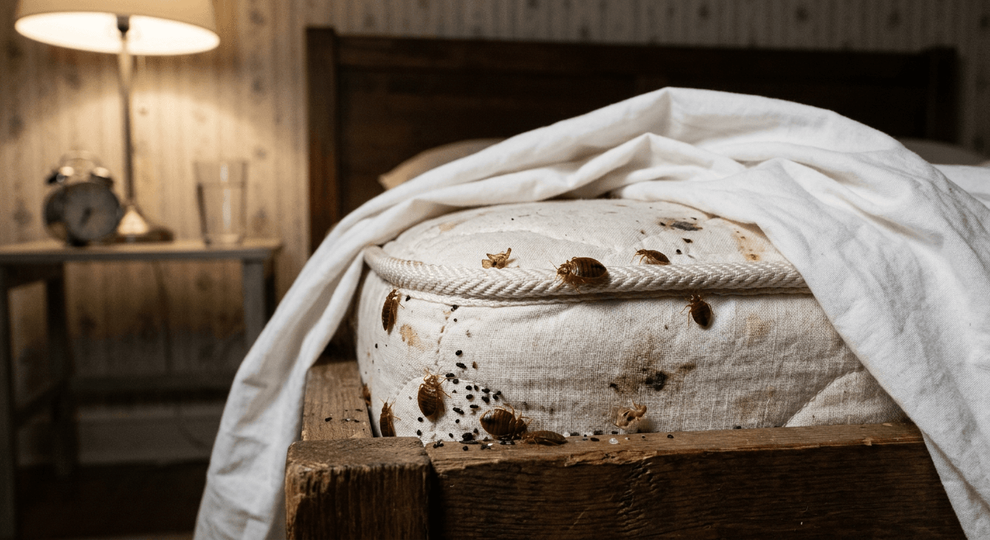 مكافحة بق الفراش فى الكينج مريوط