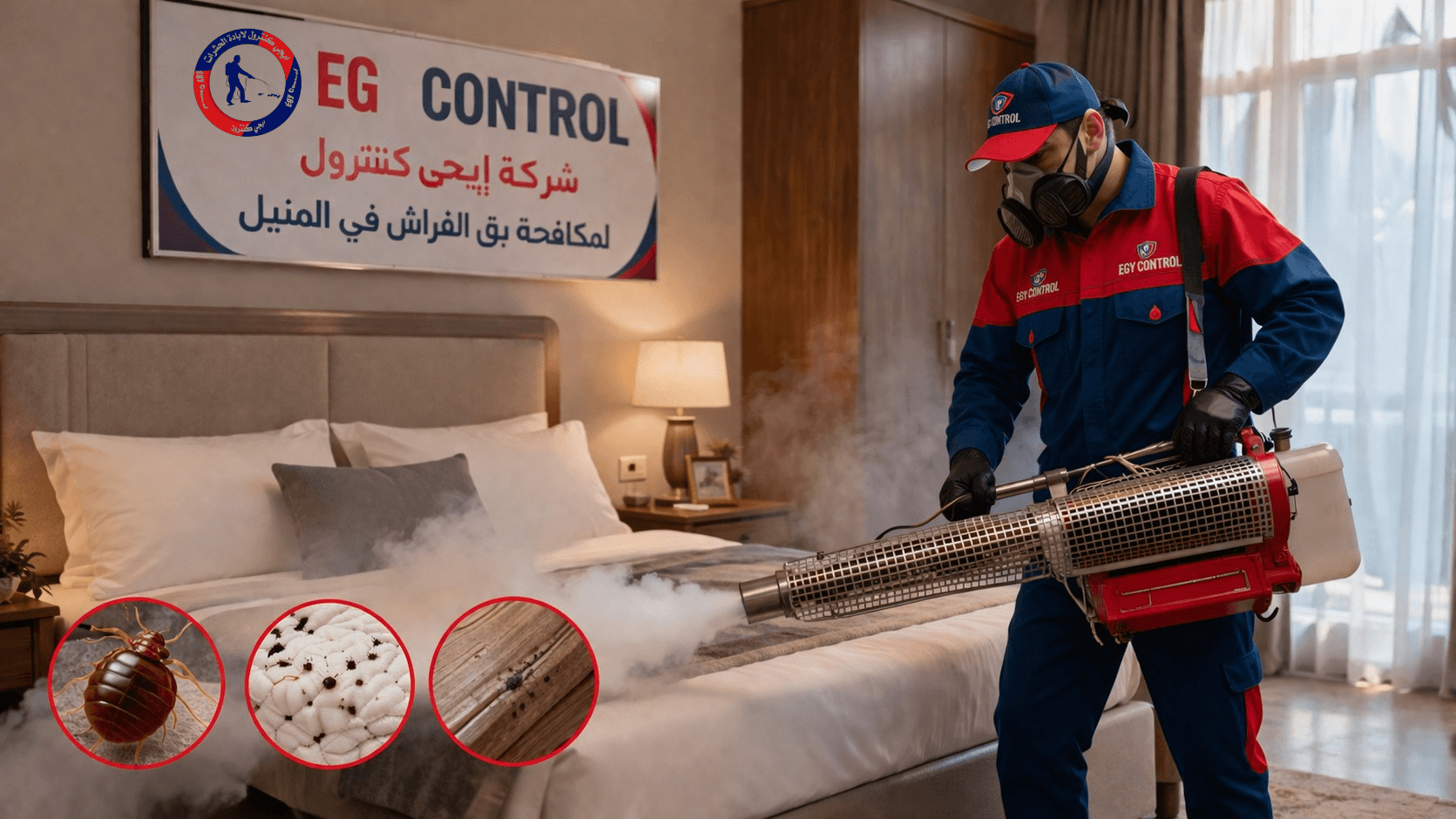 مكافحة بق الفراش في المنيل