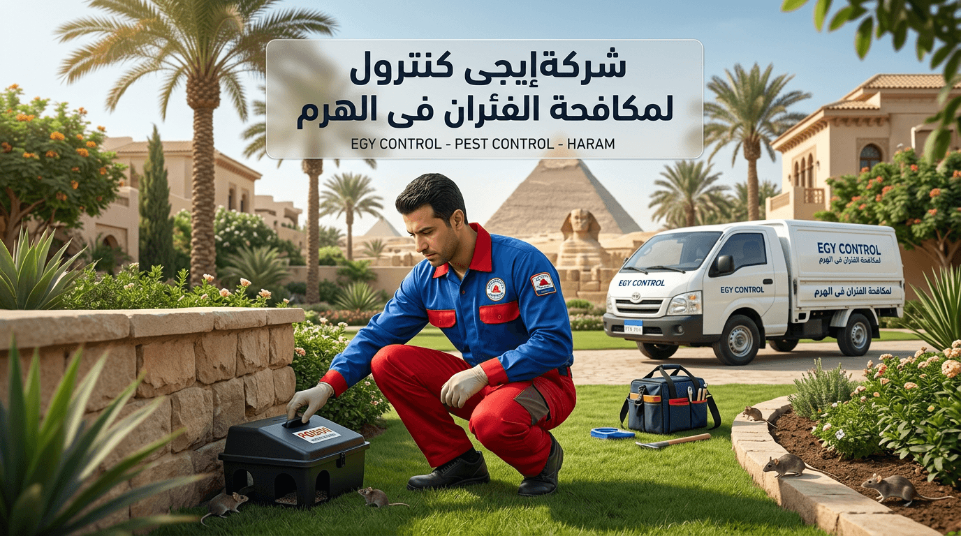 مكافحة الفئران في الهرم