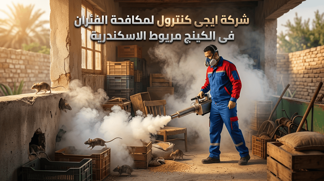 مكافحة الفئران في الكينج مريوط