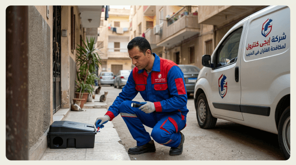 مكافحة الفئران في المنيب