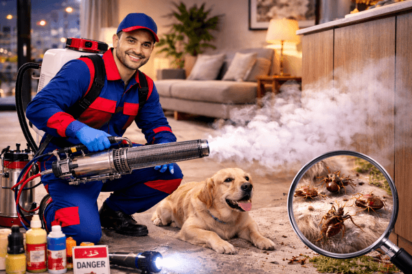 مكافحة القراد في فيصل