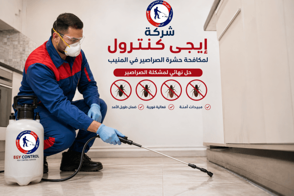 مكافحة الصراصير في المنيب