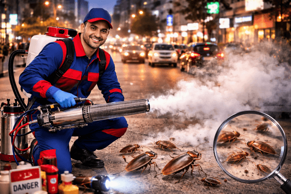 مكافحة الصراصير في فيصل