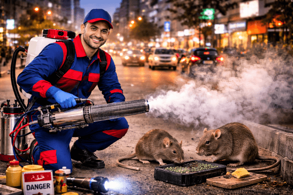 مكافحة الفئران في فيصل
