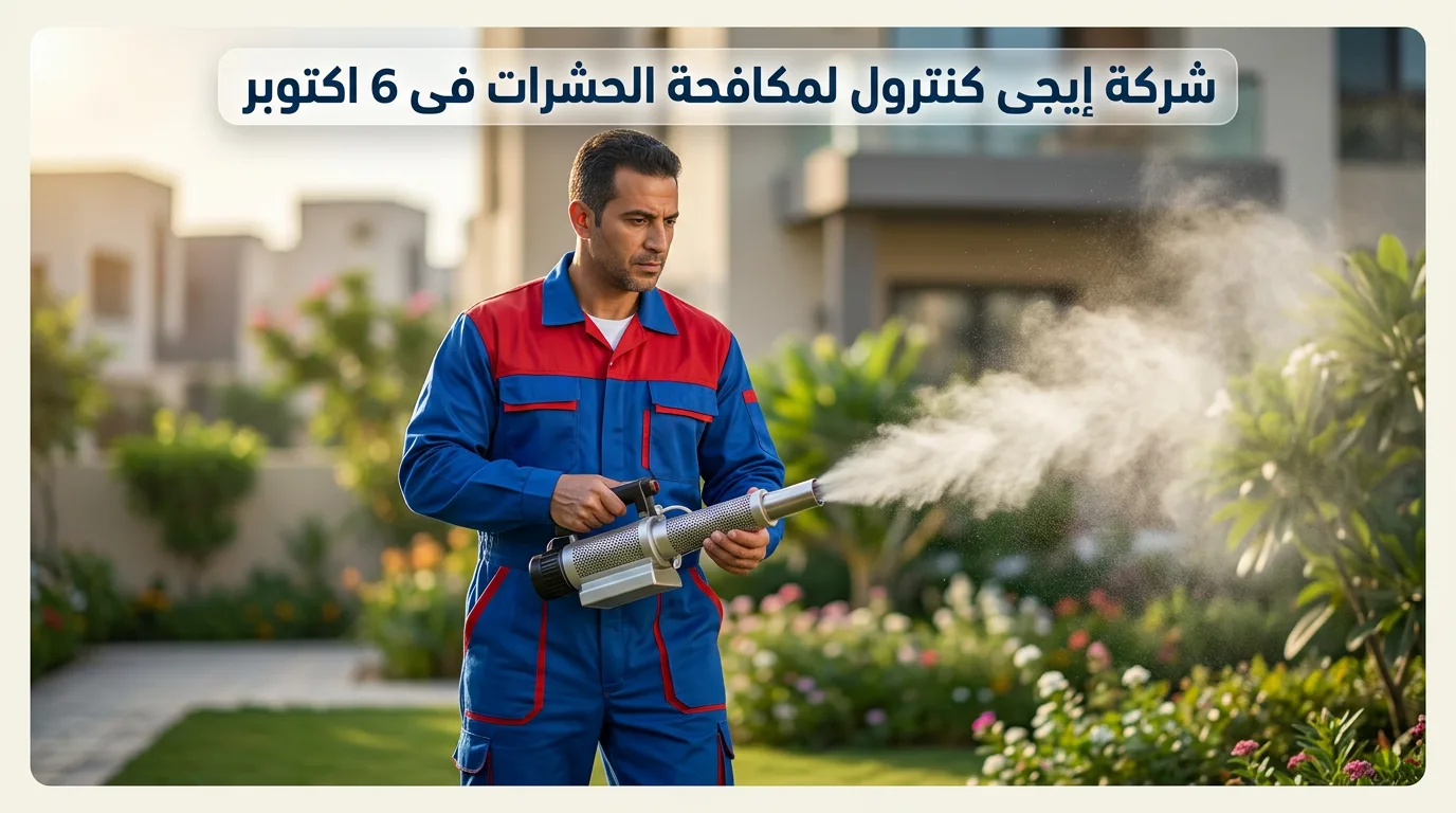 مكافحة حشرات في 6 أكتوبر