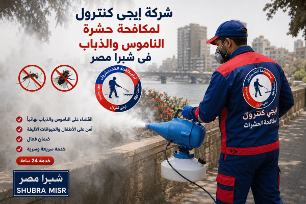 مكافحة الناموس والذباب في شبرا مصر