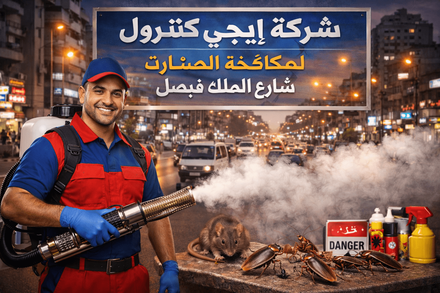 مكافحة حشرات في فيصل