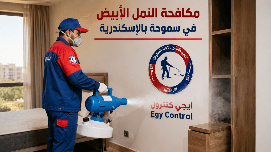 ابادة النمل الابيض في سموحة