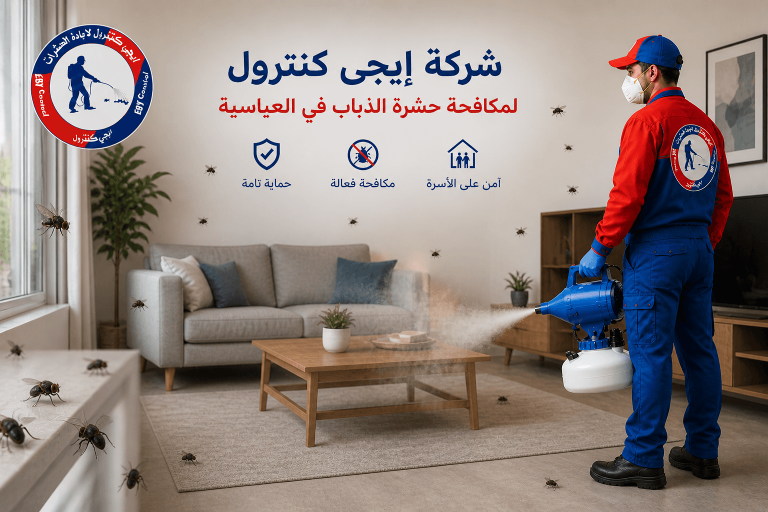 مكافحة الناموس والذباب في العباسية