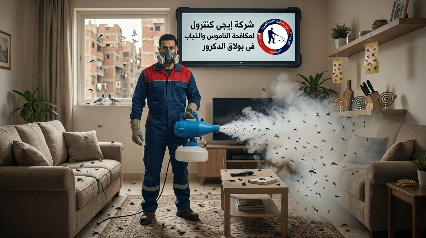 مكافحة الناموس والذباب في بولاق الدكرور