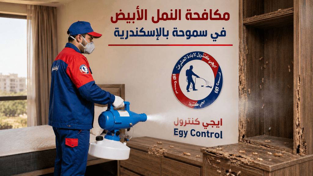 مكافحة النمل الابيض سموحة