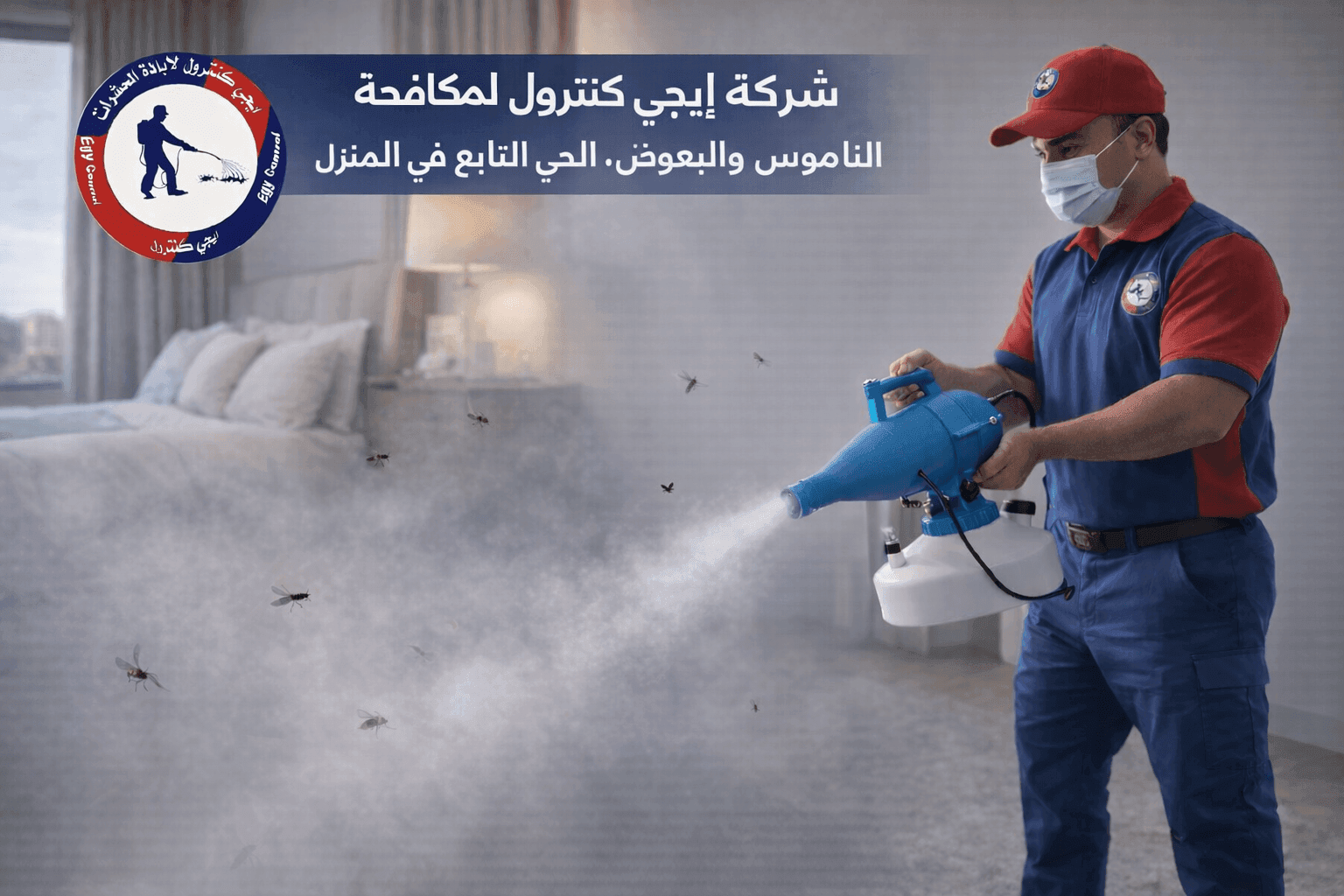 شركة مكافحة حشرات في الحي التاسع مدينة نصر 01060662760 بخصم 60% 10 مكافحة الناموس في الحي التاسع