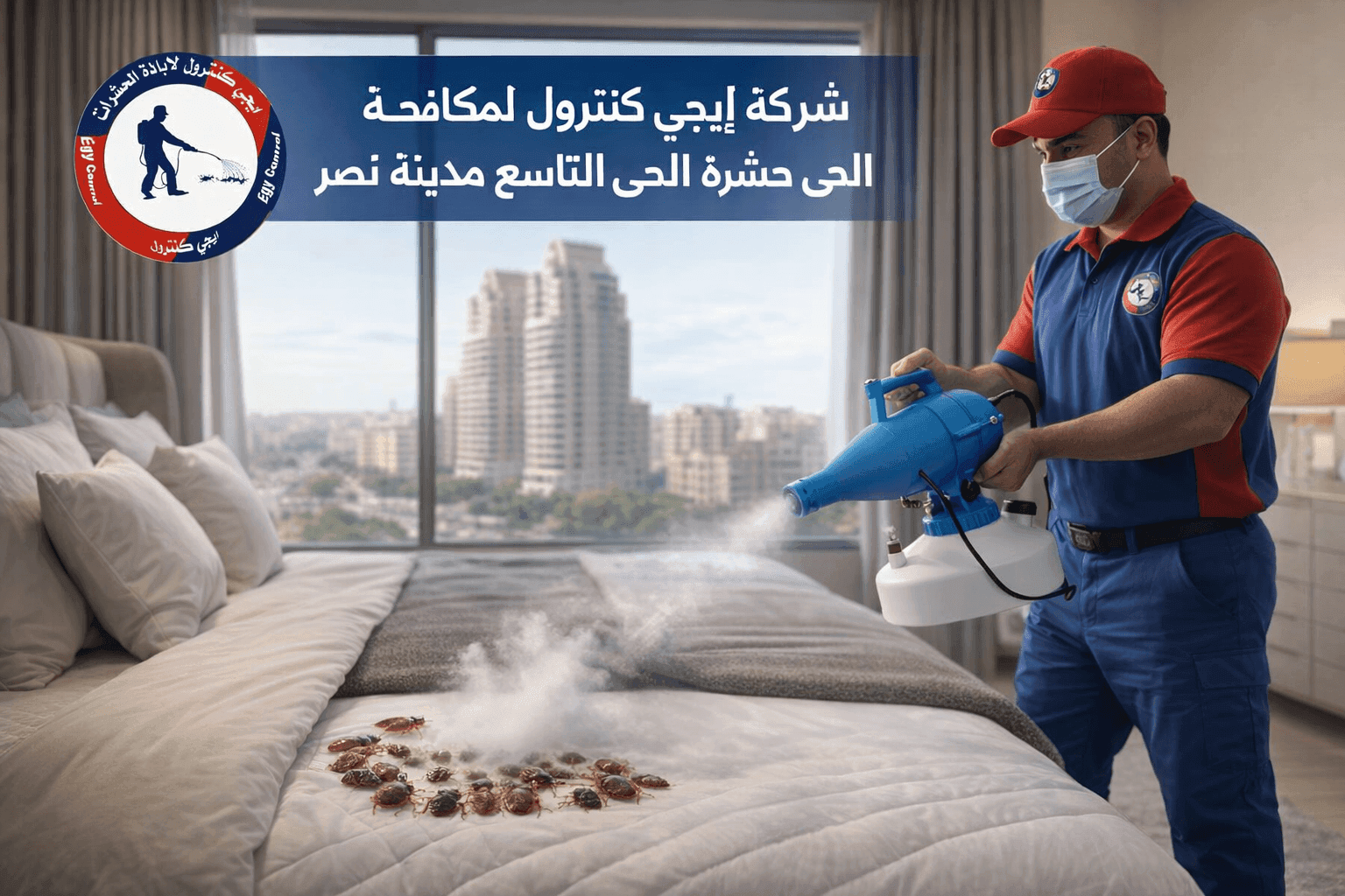 شركة مكافحة حشرات في الحي التاسع مدينة نصر 01060662760 بخصم 60% 8 مكافحة بق الفراش في الحي التاسع