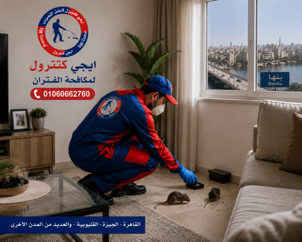 مكافحة الفئران في بنها