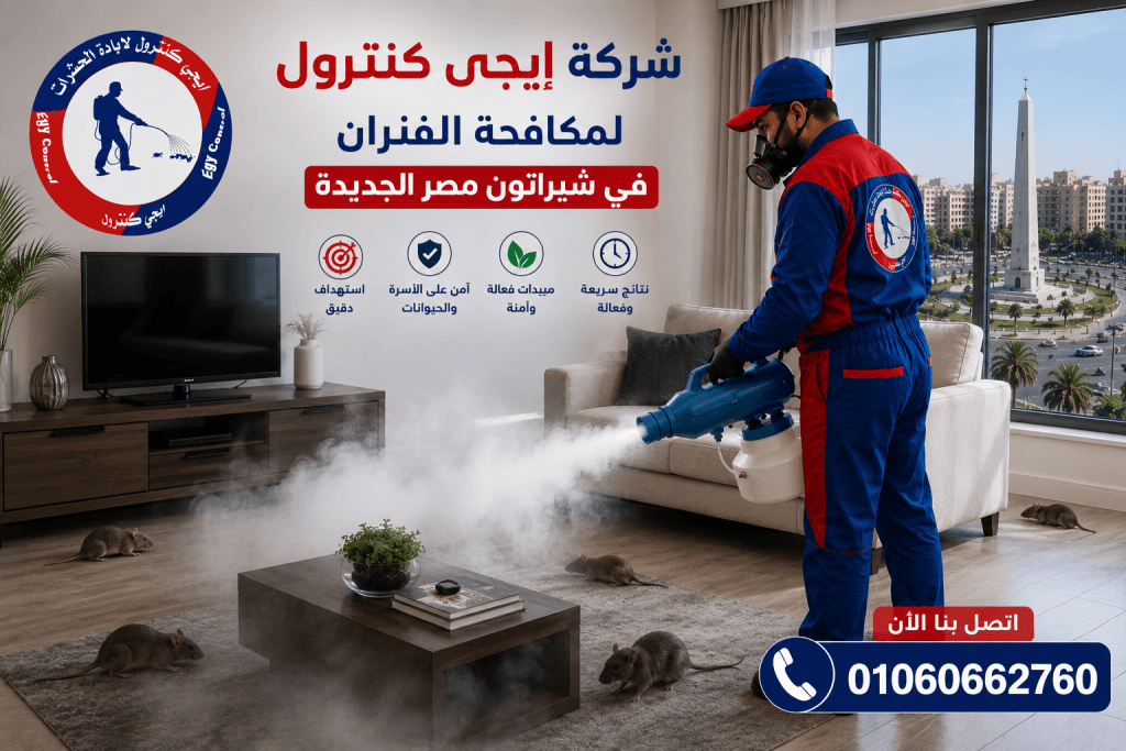 شركة مكافحة حشرات في شيراتون 01060662760 خصم 60% 9 مكافحة الفئران في شيراتون
