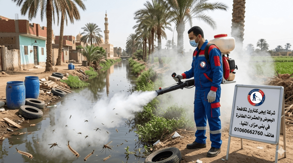 شركة مكافحة حشرات في بنى مزار بالمنيا 01060662760 خصم 50% 11 مكافحة الناموس في بنى مزار