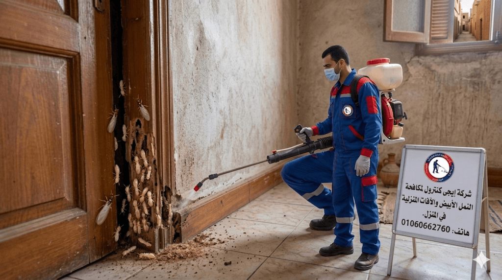 شركة مكافحة حشرات في بنى مزار بالمنيا 01060662760 خصم 50% 10 مكافحة النمل الأبيض في بنى مزار