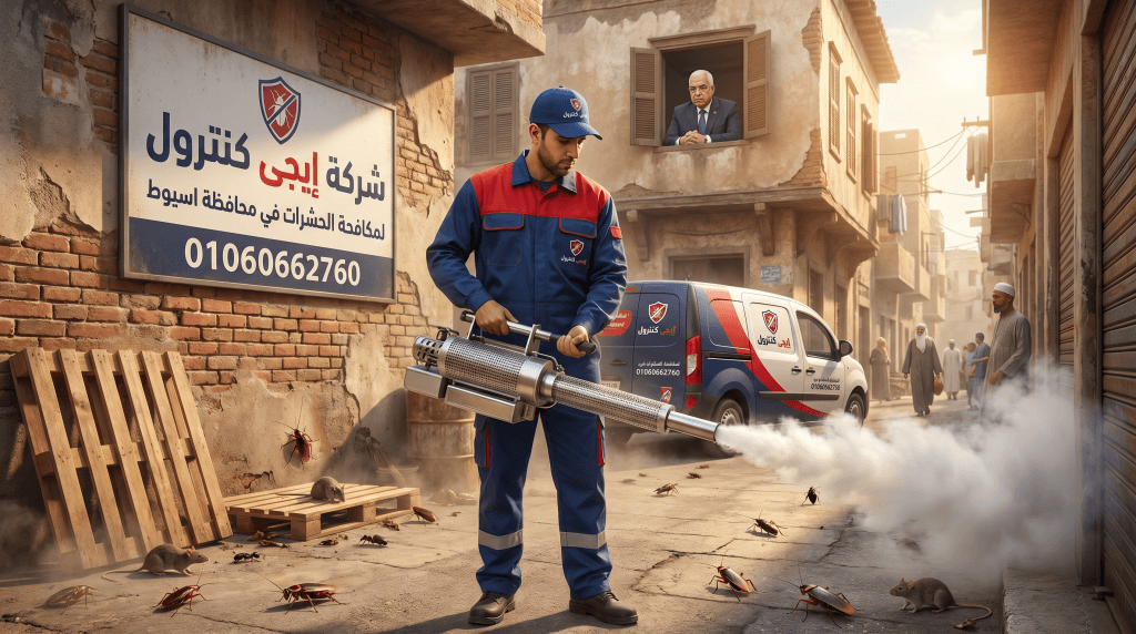 مناطق خدمة شركة إيجي كنترول في أسيوط