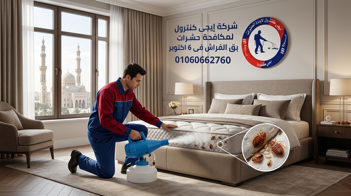 شركة مكافحة بق الفراش في 6 أكتوبر